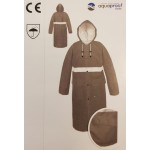 Waterproof coat with reflective tapes