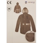 Waterproof jacket with reflective tapes