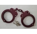 Double lock Chain Model Handcuff-ceramic coating Purple